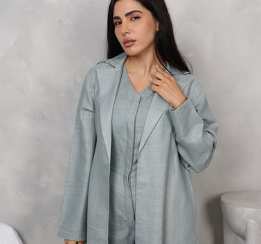 عباية لينن ستايل (002)