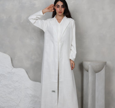 عباية لينن ستايل (001)