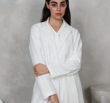 عباية لينن ستايل (001)