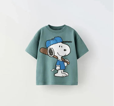 New Style Children's T-shirt Summer Clothing Boys Tops Printed Cartoon